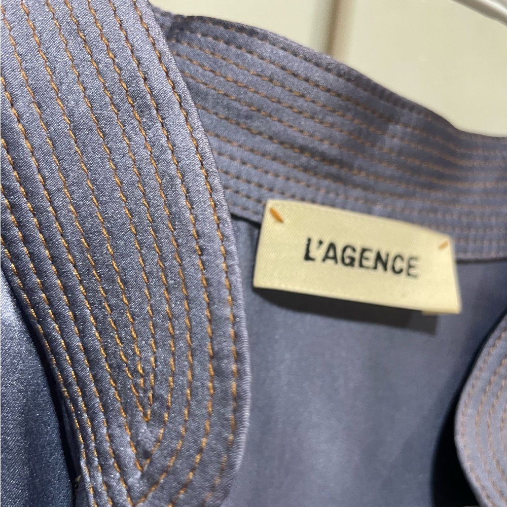 L’AGENCE Bianca Silk Blouse